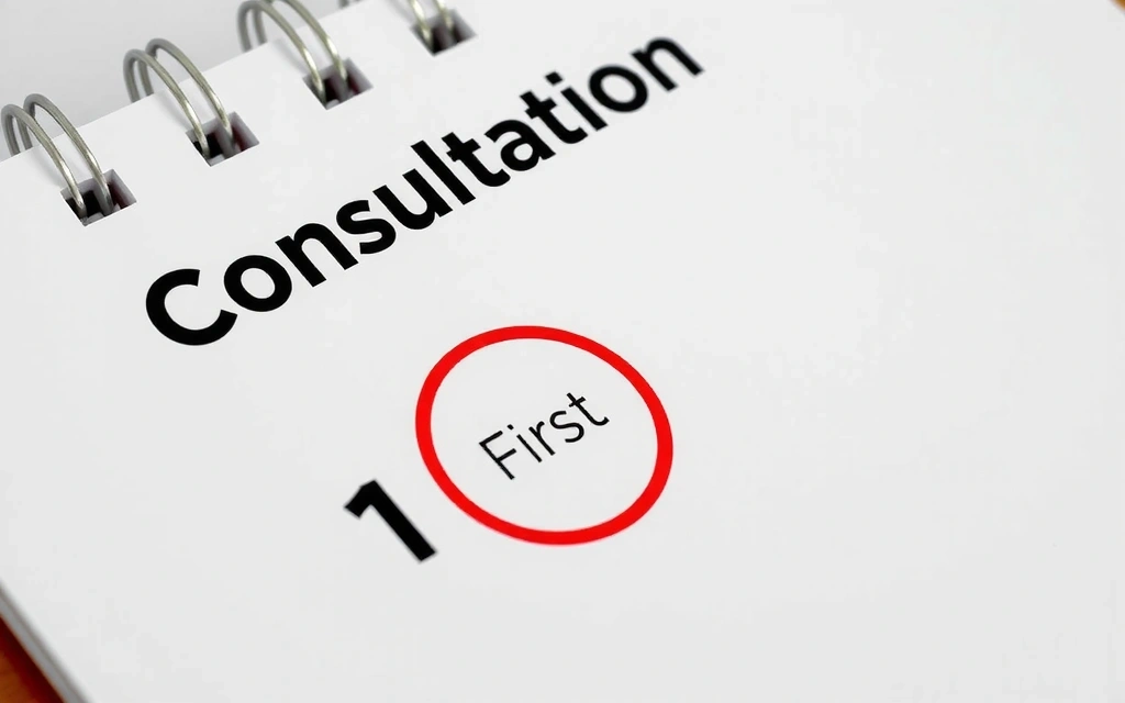 Ein Kalender mit einem markierten Termin, symbolisiert den ersten Schritt des Beratungsprozesses.